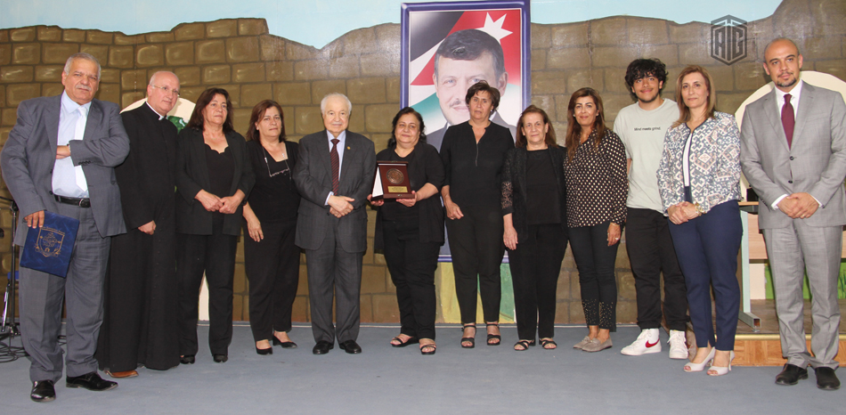 Abu-Ghazaleh Patronizes the Honoring Ceremony of Jeryes Samawi