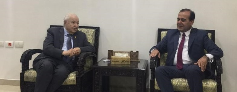Dr. Talal Abu-Ghazaleh Discuss Cooperation in Digital Transformation With Syrian Minister of Oil