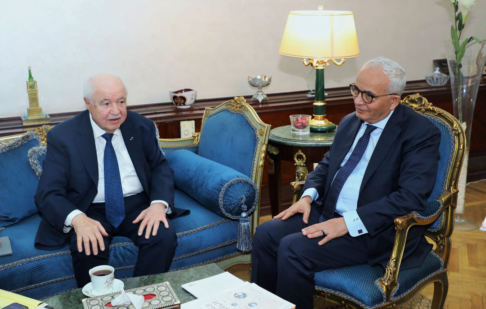 Dr. Abu-Ghazaleh and Egypt’s Minister of Education Discuss Cooperation