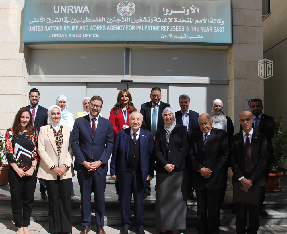 UNRWA in Jordan and Abu-Ghazaleh discuss new cooperation programs to support Palestine Refugees