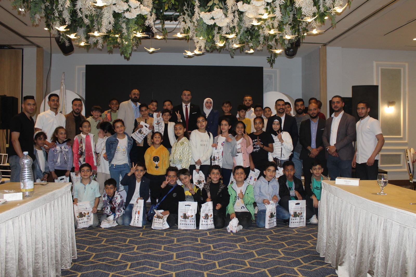 ‘Abu-Ghazaleh for Technology’ Participates in Charity Iftar Dinner for the Orphans of Al-Baqa'a Camp