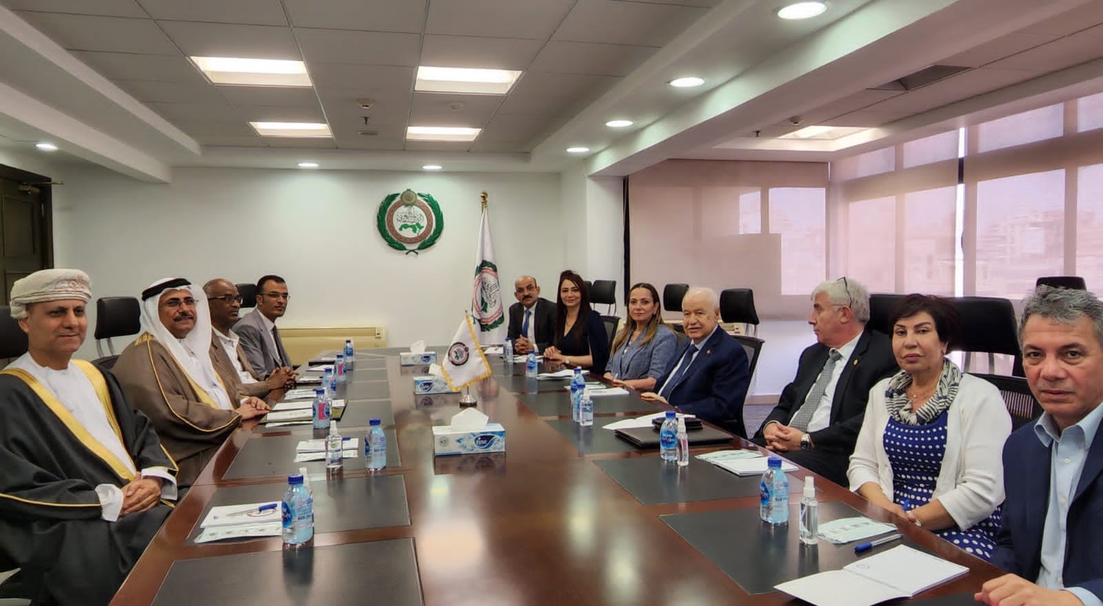 Mr. Al-Asoomi and Dr. Abu-Ghazaleh Discuss Areas of Cooperation between the Arab Parliament and TAG.Global